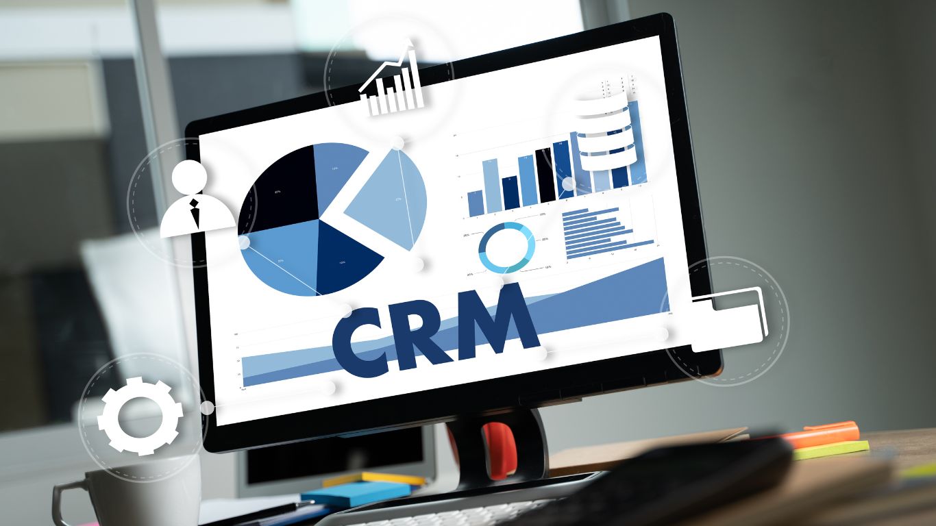 CRM Integration That Turns Clicks Into Relationships CRM integration dashboard with charts and data analysis.