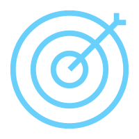 target icon blue