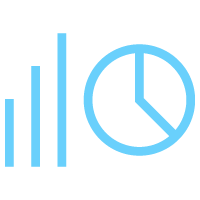digital ads icon blue